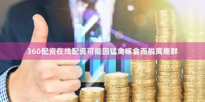 360配资在线配资可能因猛禽啄食而脱离鹿群