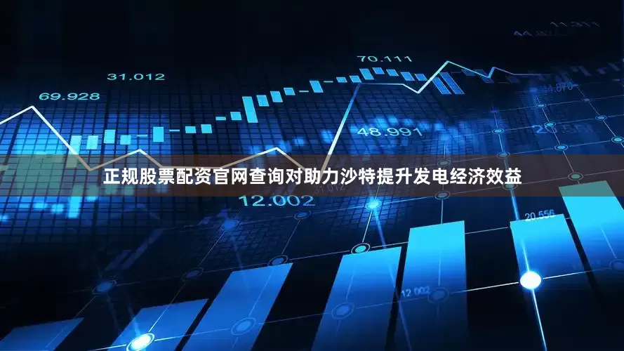 正规股票配资官网查询对助力沙特提升发电经济效益