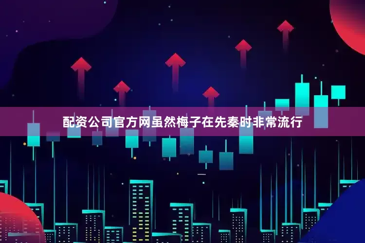 配资公司官方网虽然梅子在先秦时非常流行